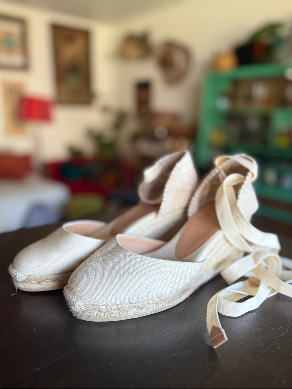 Castaner Carina 30 Wedge Canvas Espadrille
